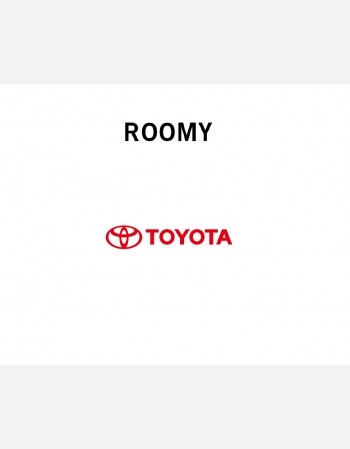 toyota roomy 2016 2017 2018 owners manual in english